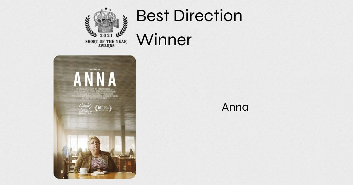 Short of the Year - 2021 - Winners - Best Direction